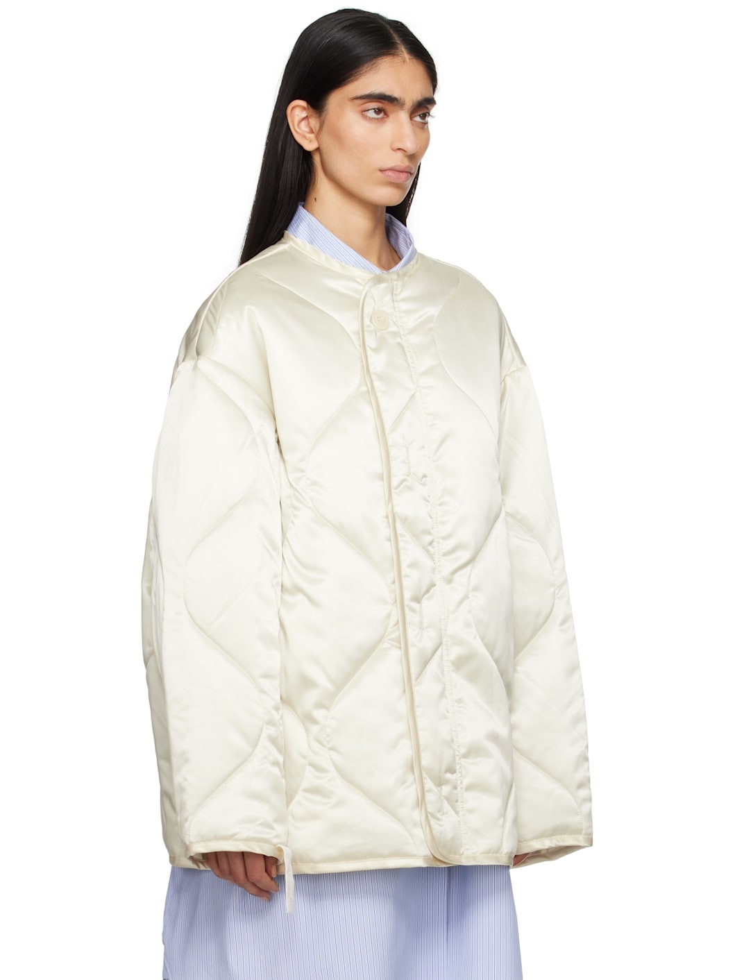 Off-White Oversized Quilted Jacket - 2