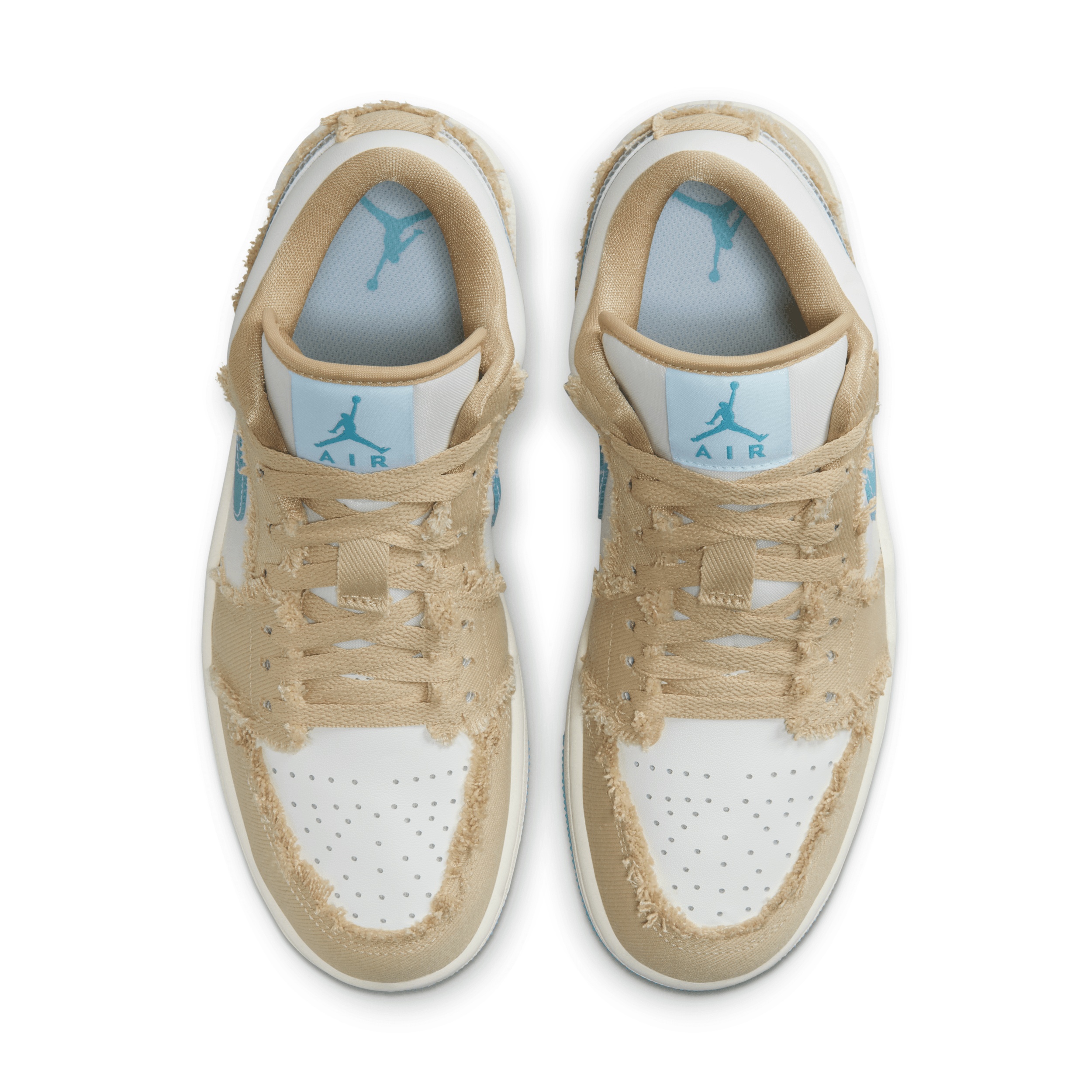 Women's Air Jordan 1 Low SE "Wave" Shoes - 4