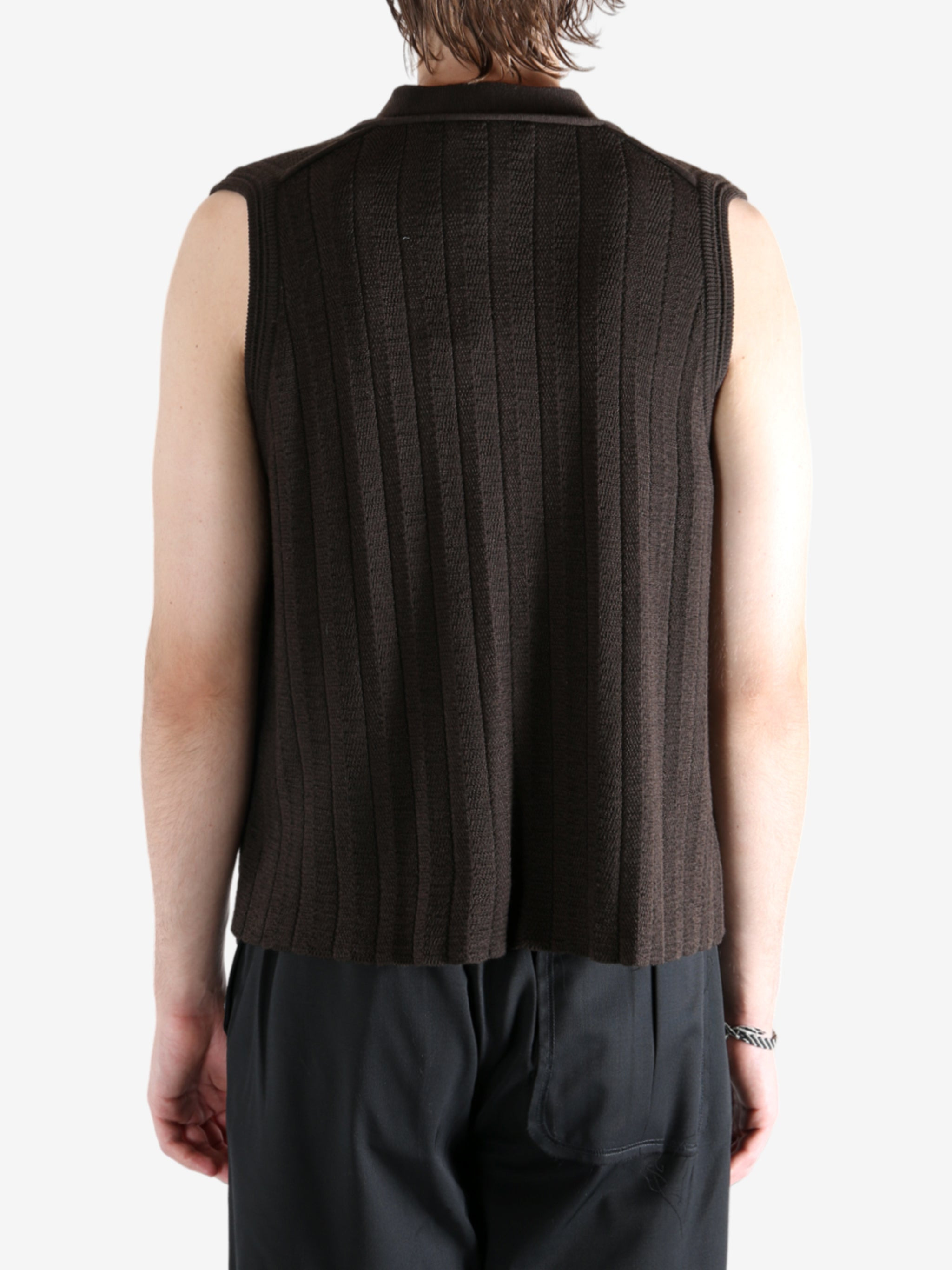 KIKO KOSTADINOV - Men Fitz Knit Vest - 3