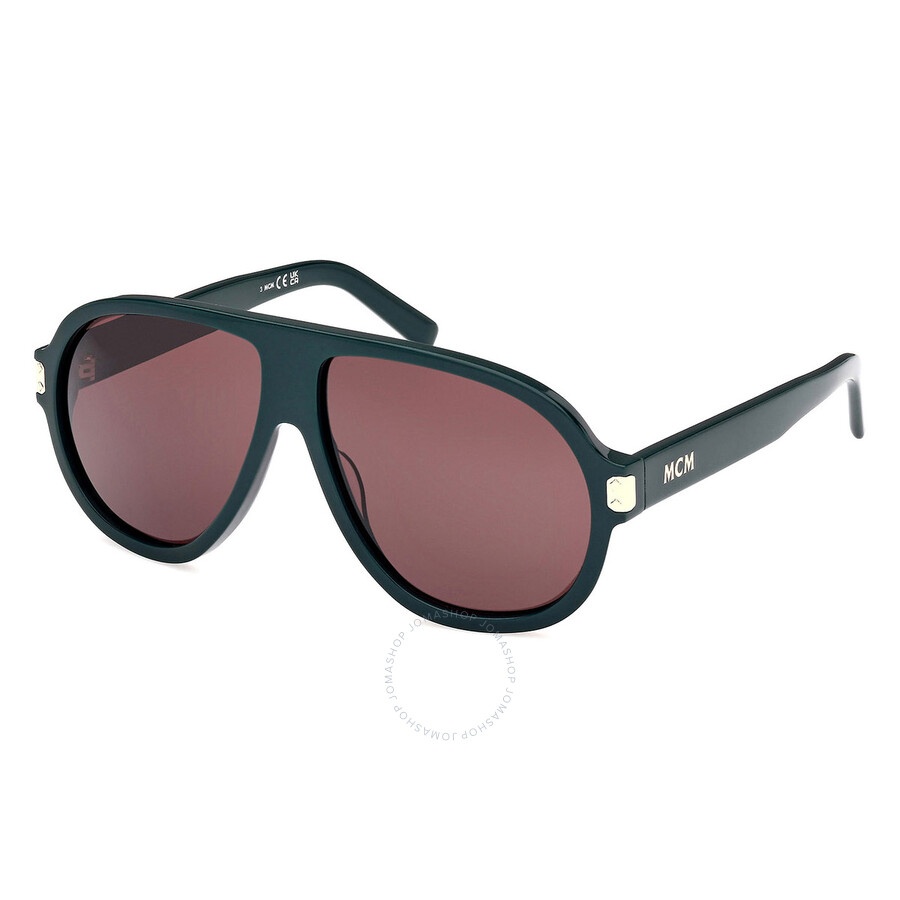 MCM Brown Pilot Men's Sunglasses MW0009 96E 59 - 1