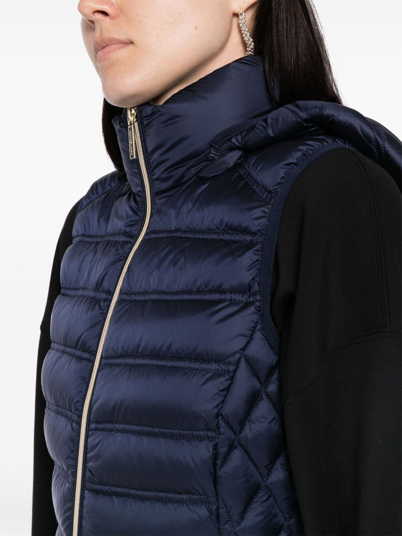 detachable-hood down gilet 5