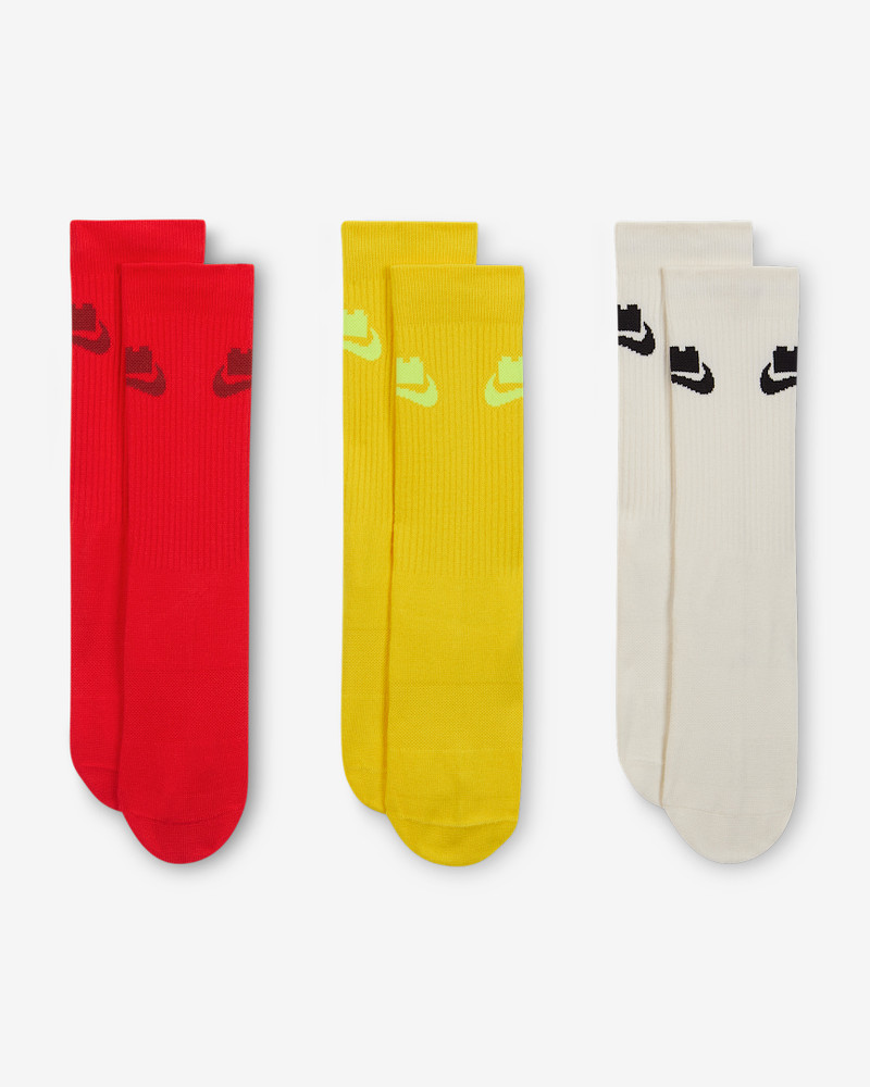 Nike Nike x LEGO® Collection Everyday Essentials Crew Socks (3 Pairs) outlook