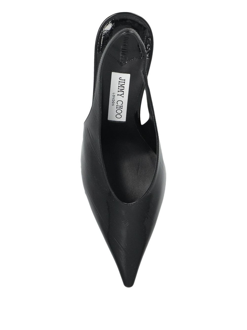 95mm Isa pointed slingback pumps 4