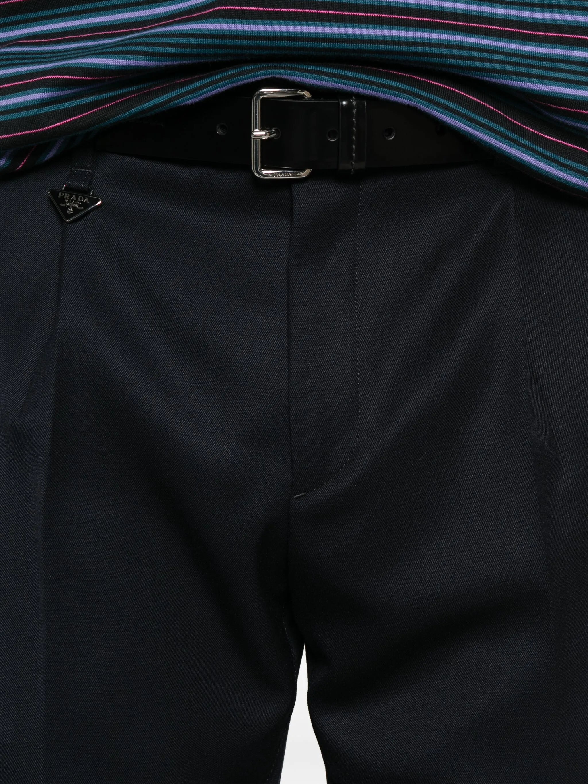 Prada Triangle-logo Trousers - 2
