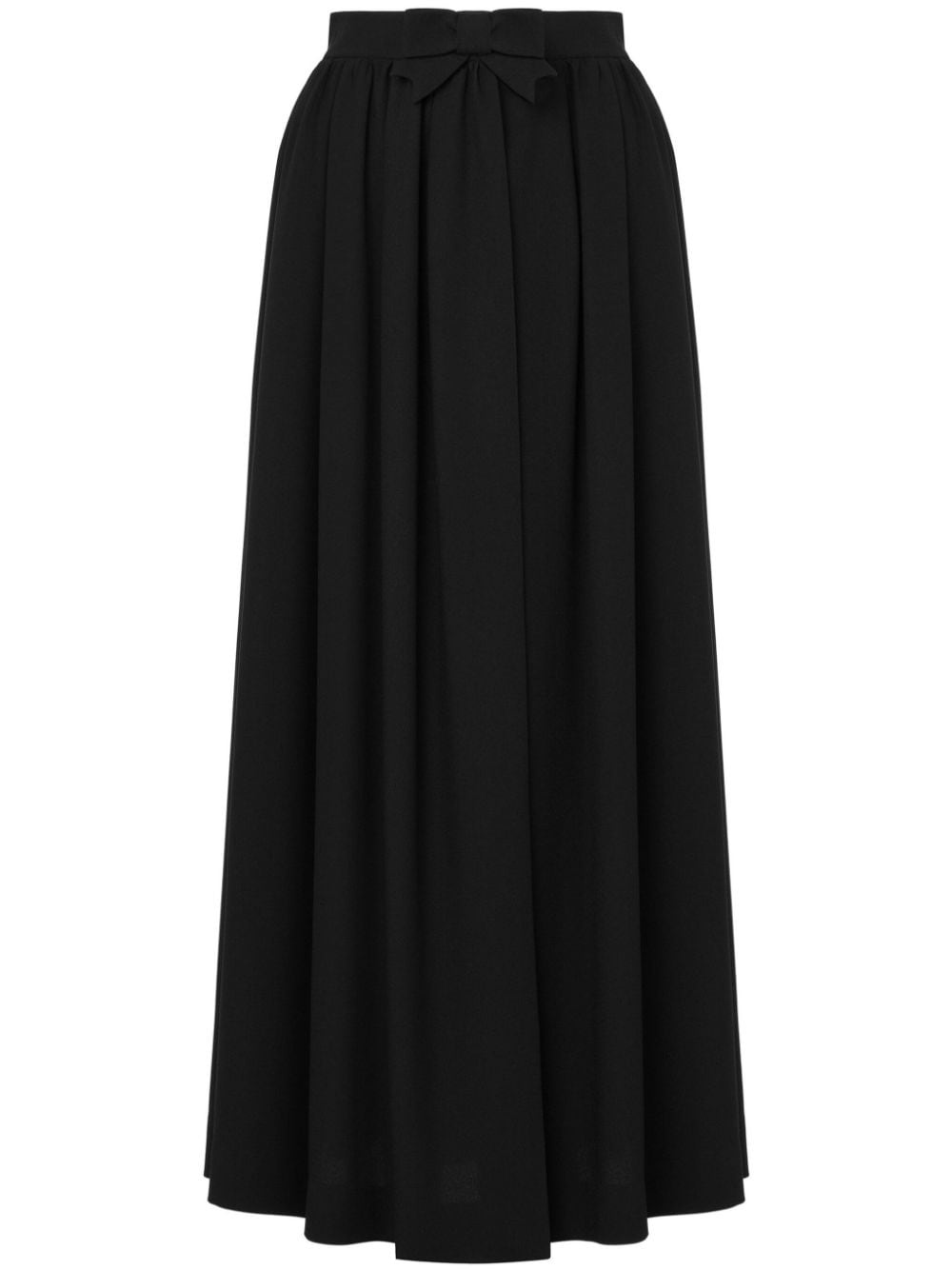 pleated asymmetric skort - 1