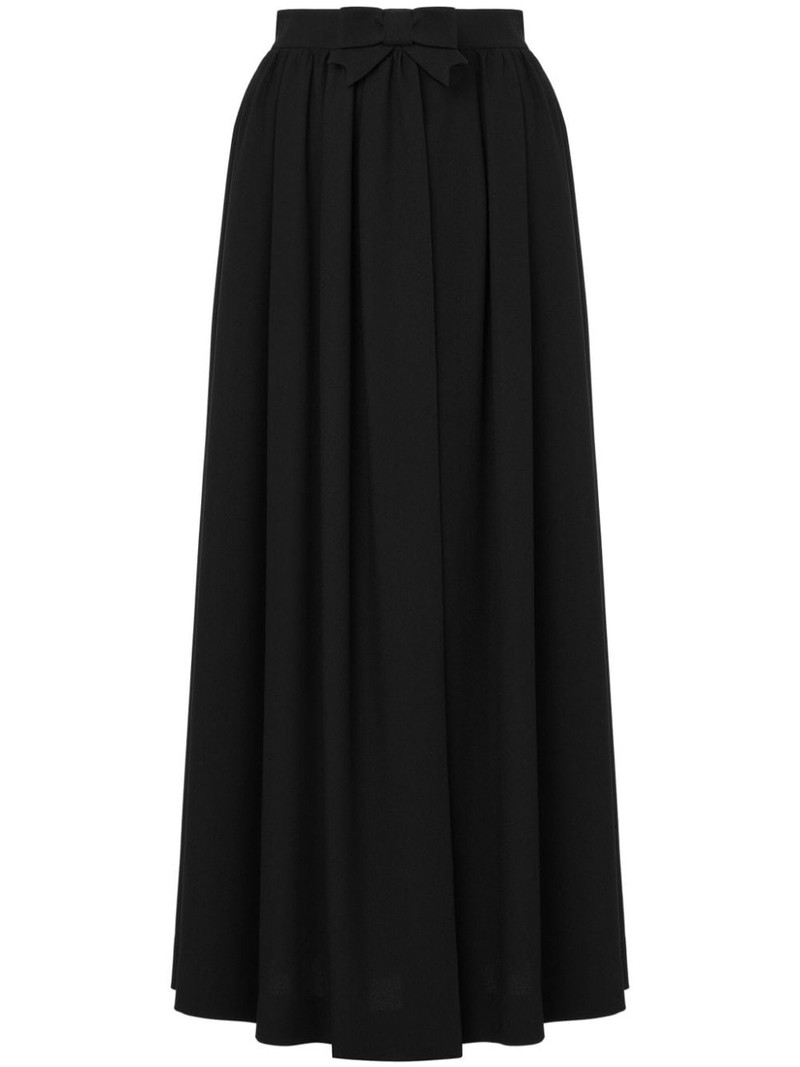 pleated asymmetric skort 1