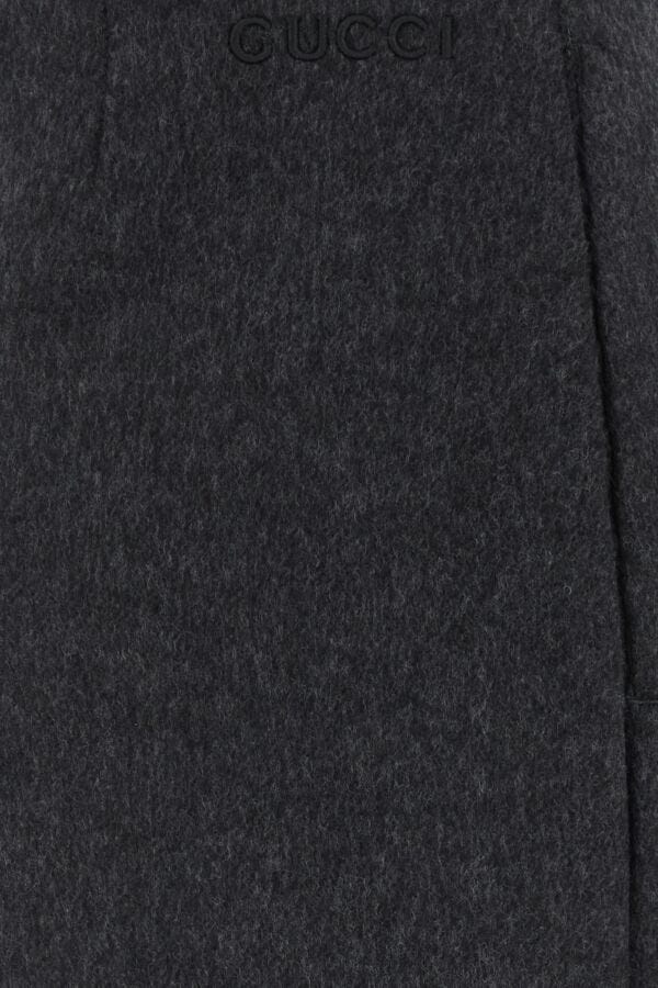 スカート GUCCI Charcoal Wool Blend Skirt Gucci Charcoal Wool Blend Skirt | italist