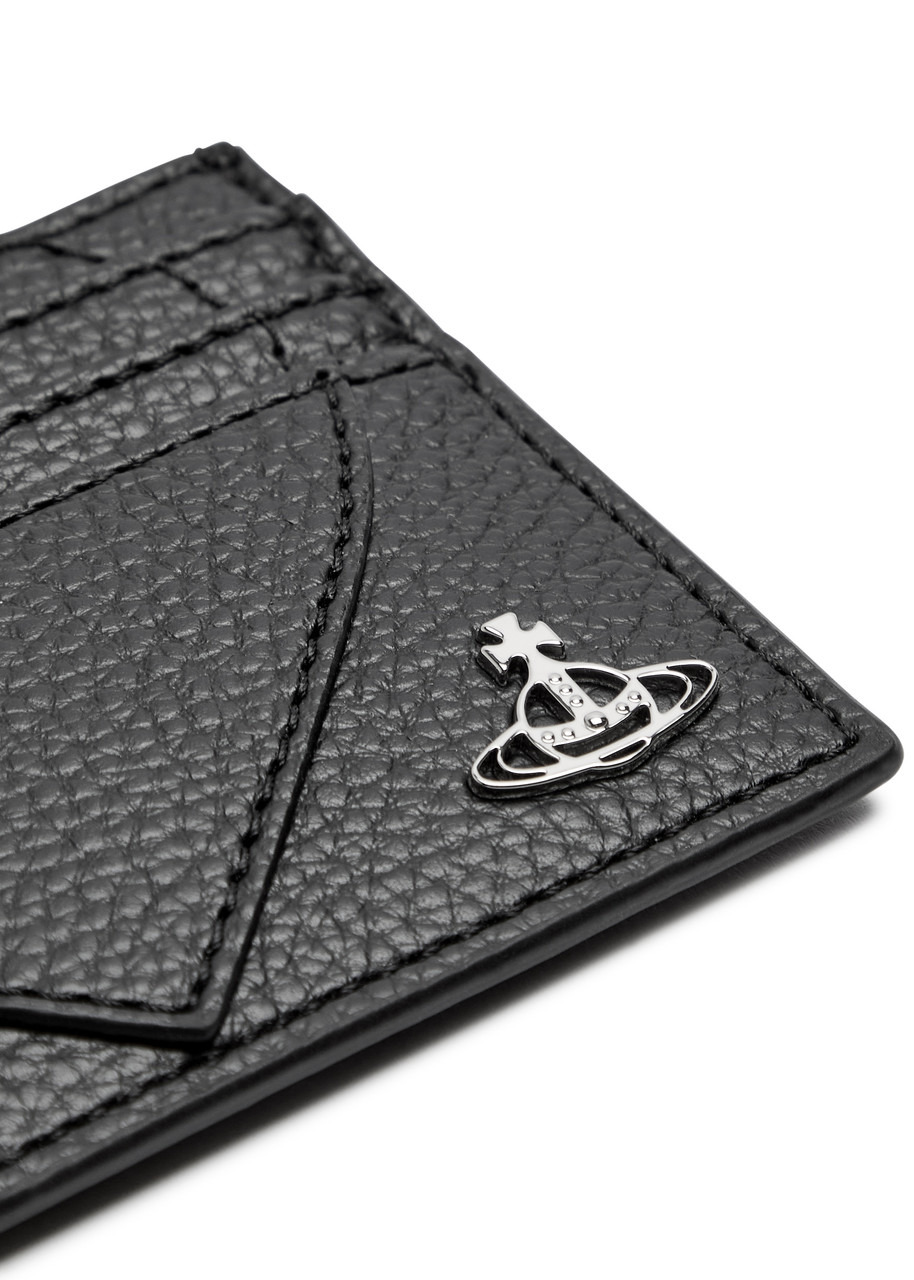 Vivienne Westwood Heart Faux Saffiano Leather Card Holder - 3