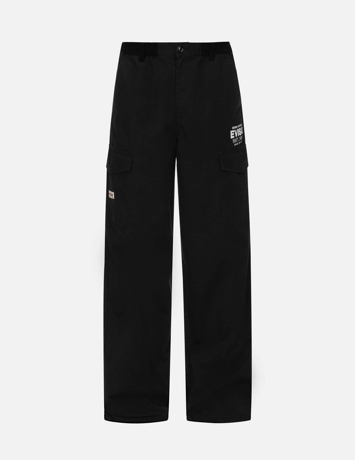 HAND BRUSH DAICOCK PRINT BAGGY PANTS - 1