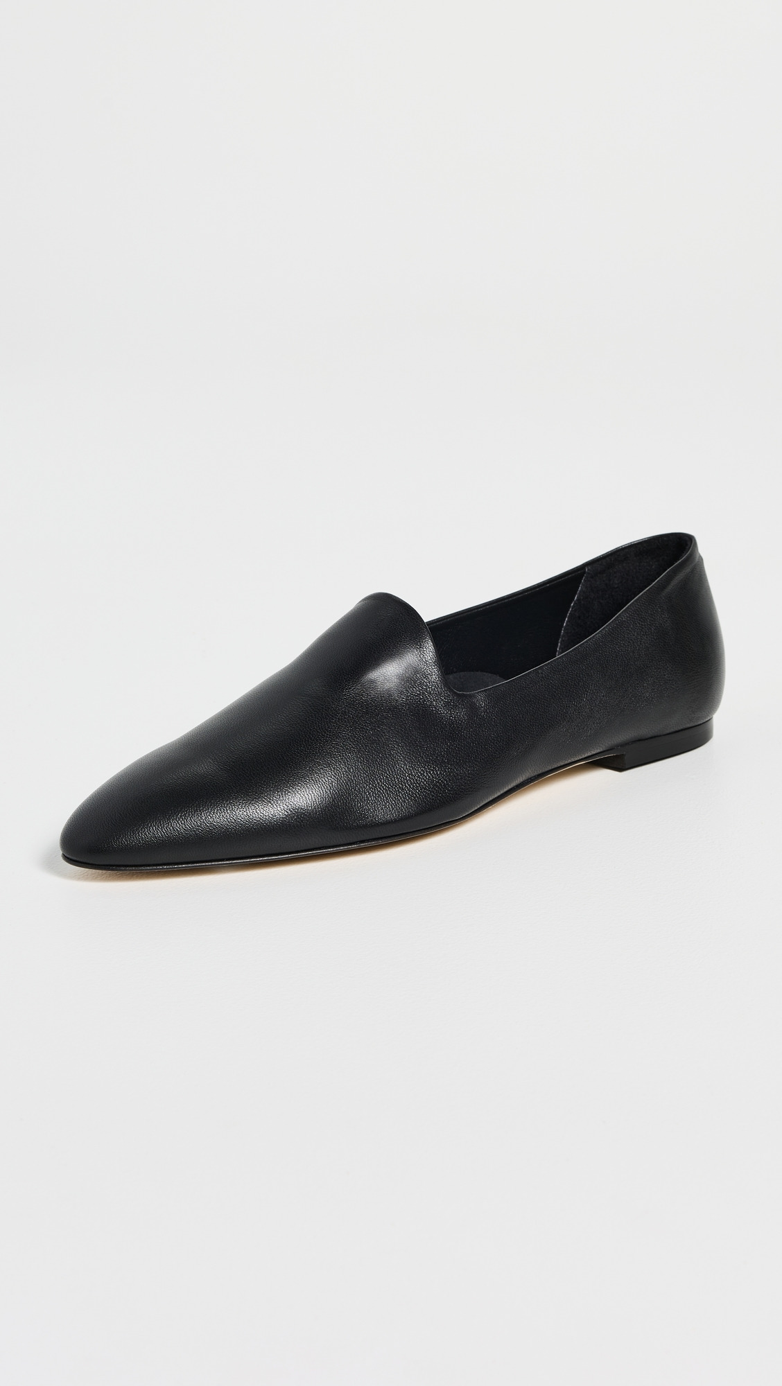 Vanna Nappa Leather Flats - 1