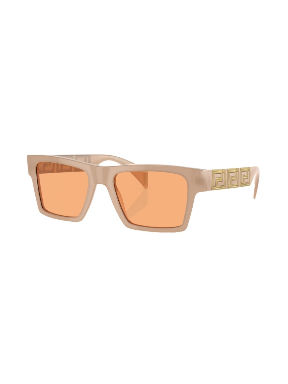 Greca-detail square-frame sunglasses - 2