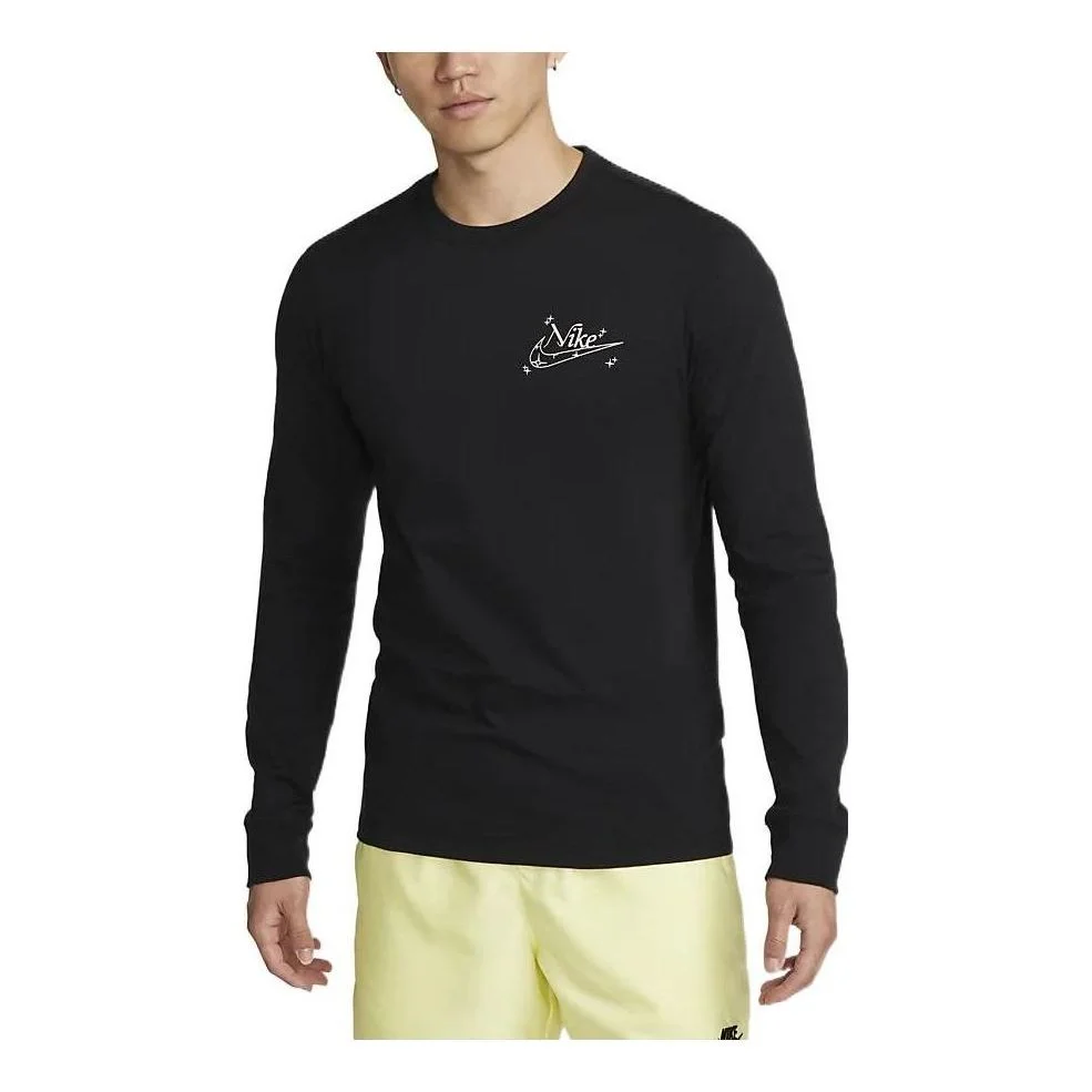 Nike Sportswear Long Sleeve T-shirt 'Black' DZ2828-010 - 1