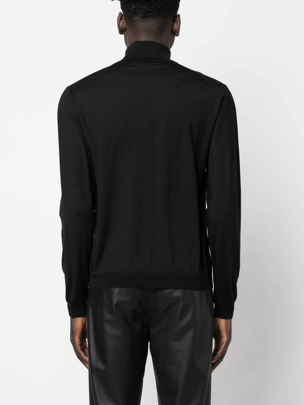 horsebit-motif wool jumper - 4