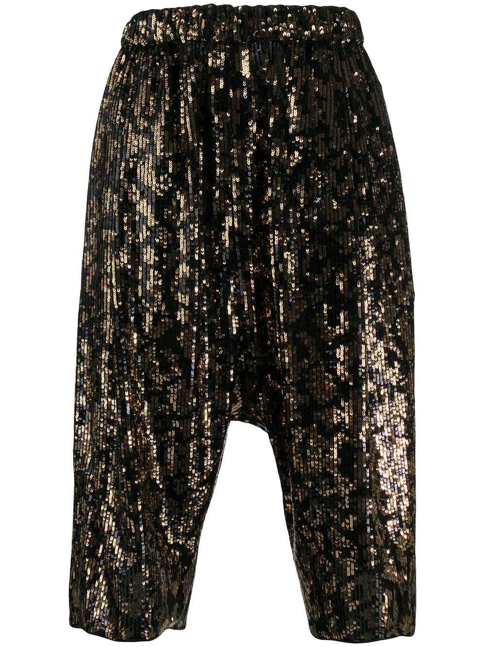 sequinned shorts - 1