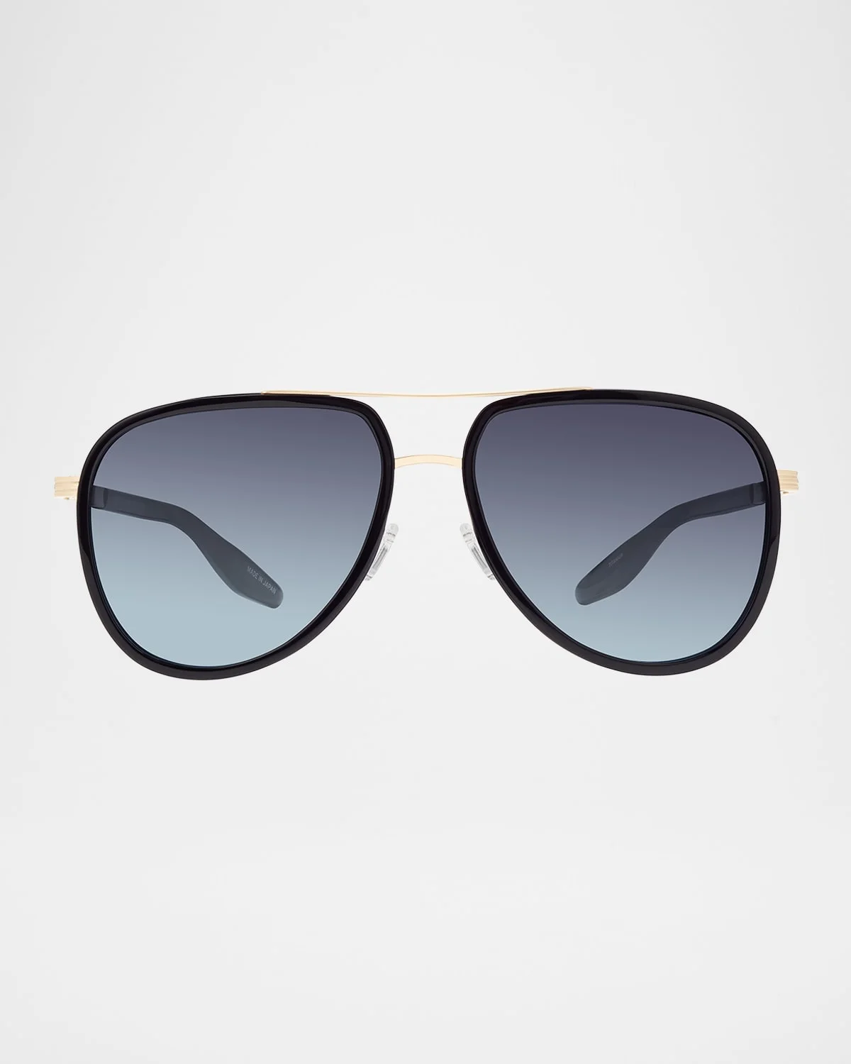 Men's Cani Acetate and Titanium Aviator Sunglasses - 1