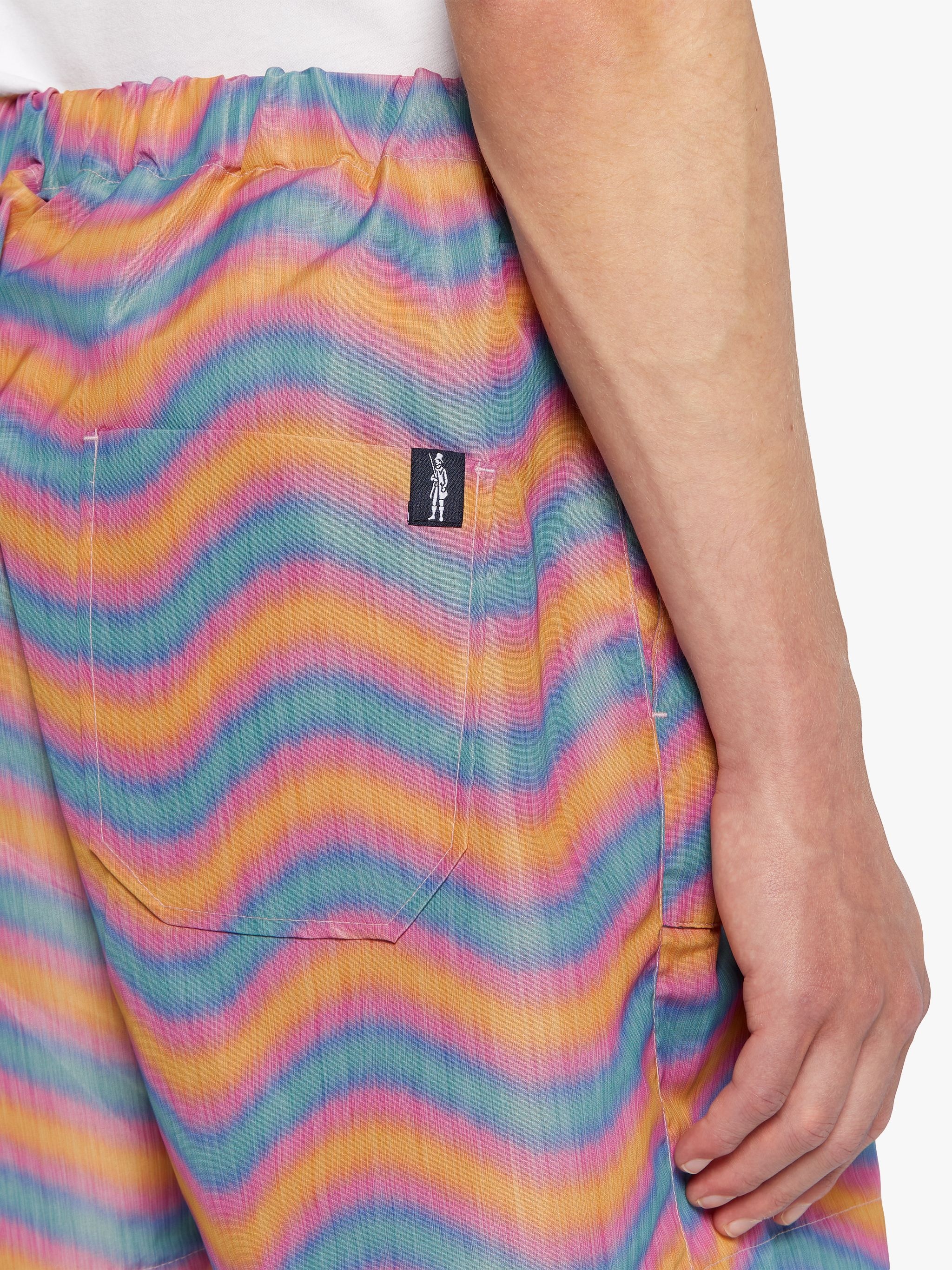 CAPTAIN WAVE PRINT NYLON SHORTS | GTM-223 - 6