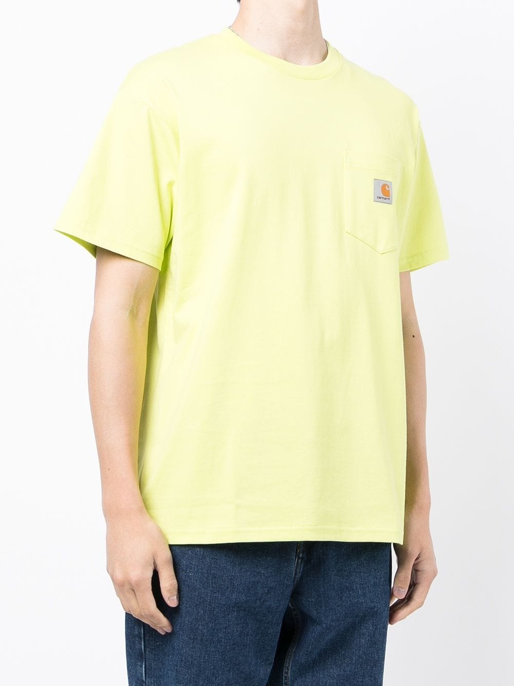 logo patch pocket T-shirt - 3