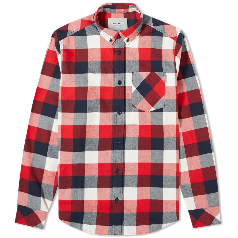 Carhartt WIP Keagan Twill Flannel Shirt - 1