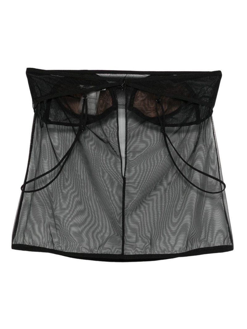 NENSI DOJAKA semi-sheer tank top outlook