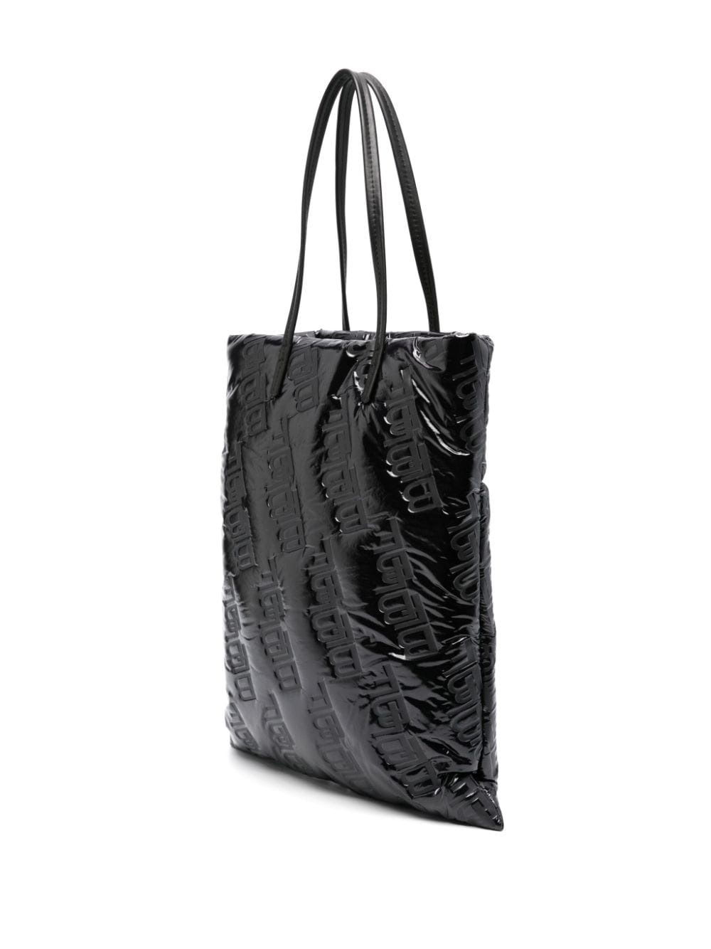 logo-embossed tote bag - 3