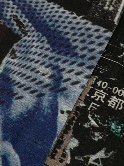 Yohji Yamamoto graphic-print sleeves outlook