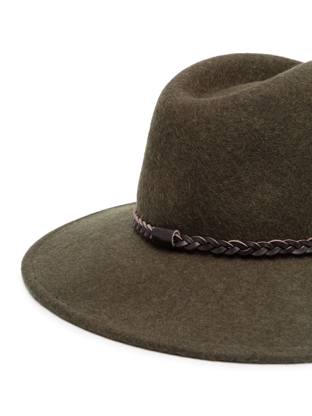 logo trim fedora hat - 2