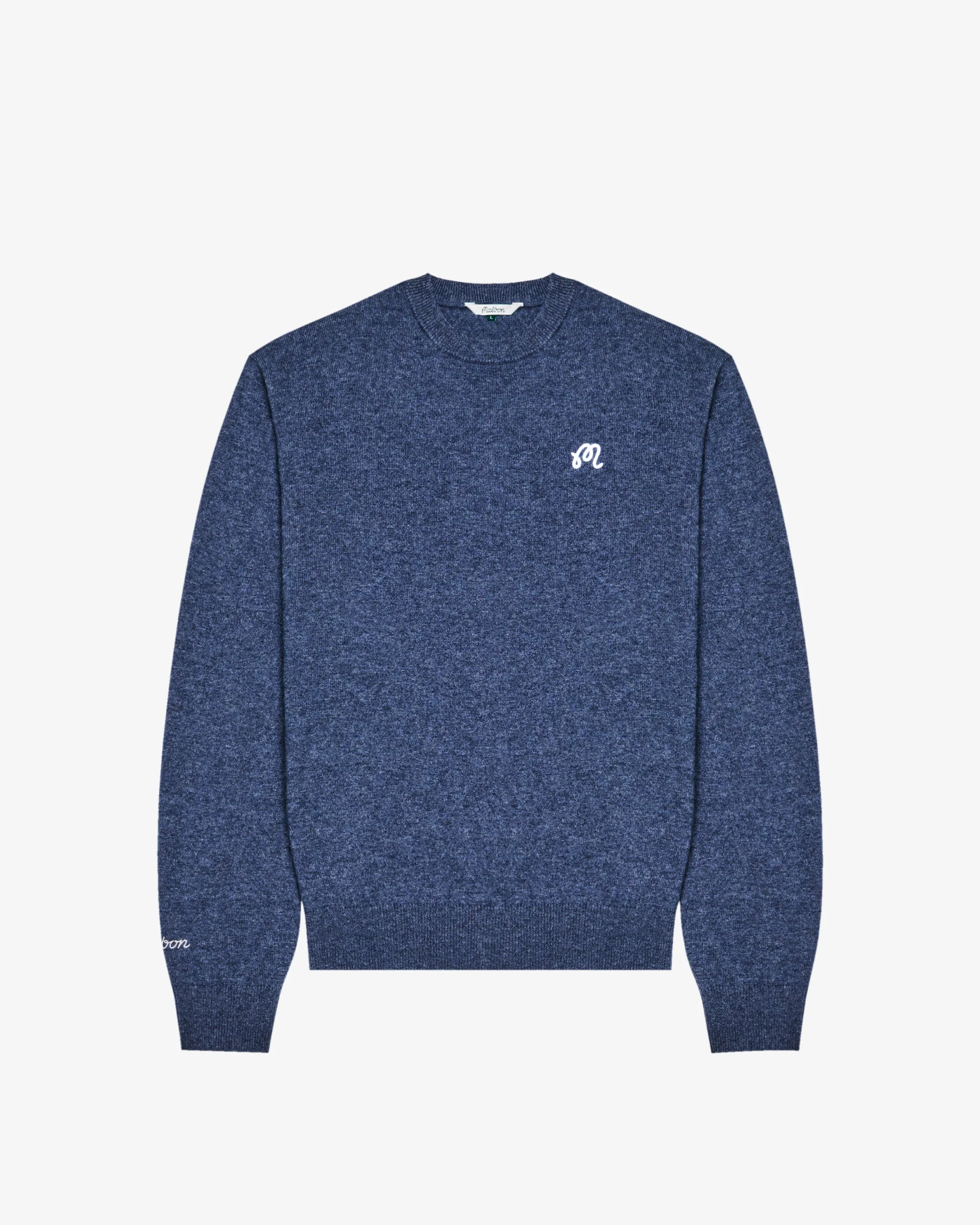 M SCRIPT SWEATER - 1