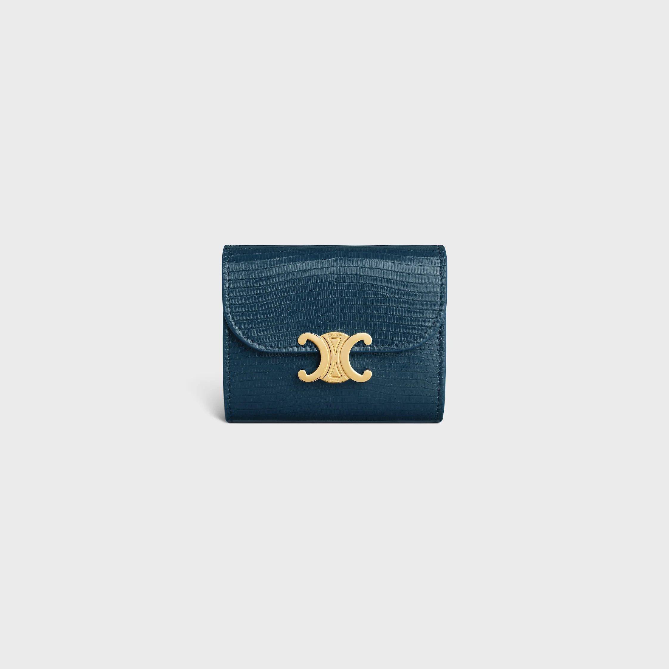 Small Flap Wallet TRIOMPHE IN LIZARD - 1
