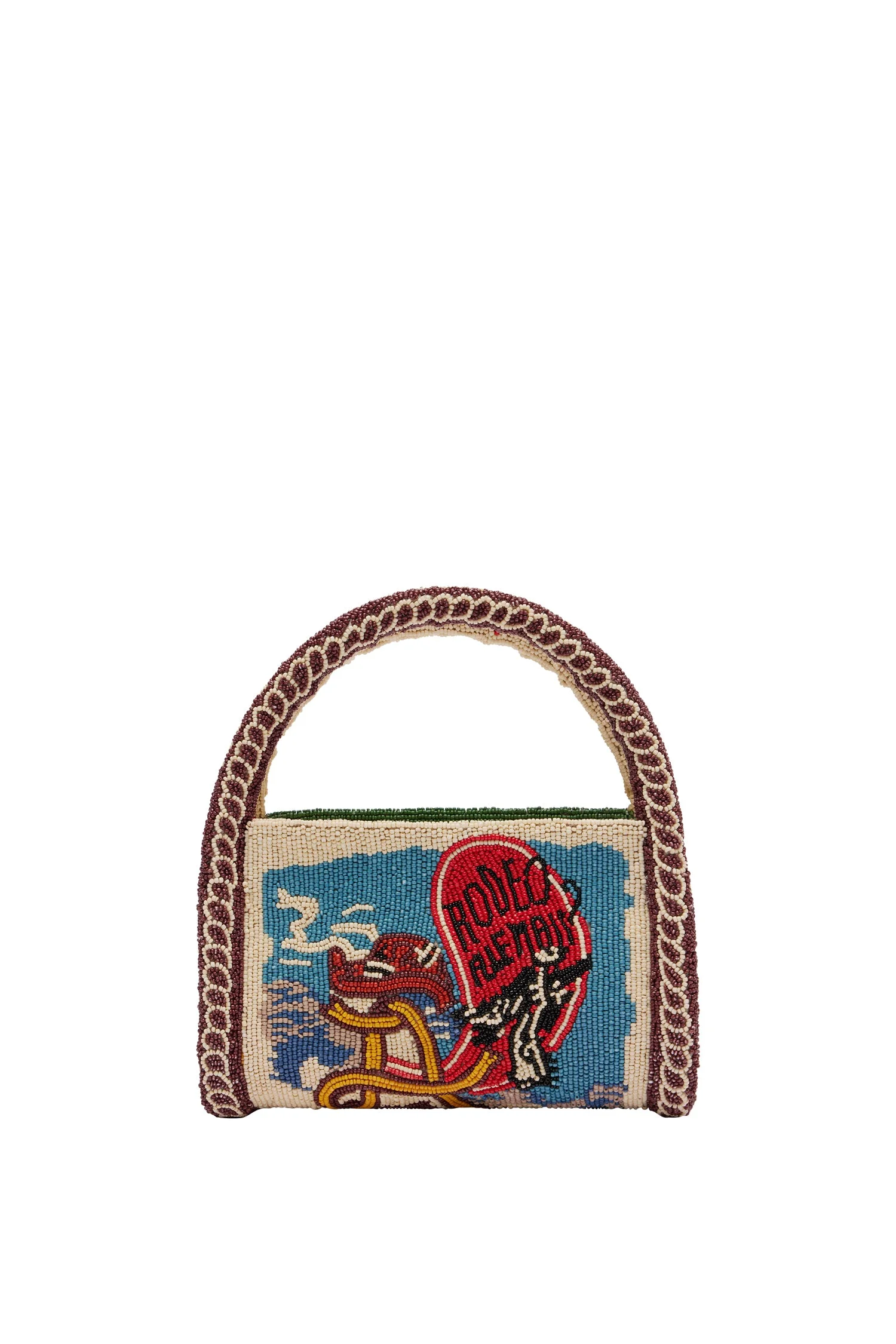 Ace Beaded Barrel Bag - 1