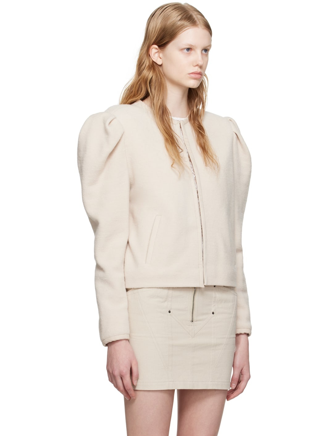 Beige Zingy Jacket - 2