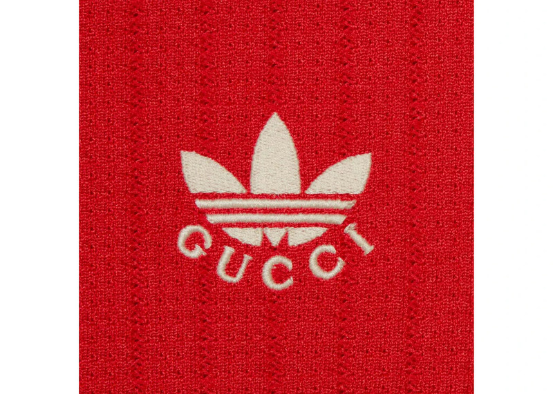 GUCCI Gucci x adidas Jersey T-shirt Red outlook