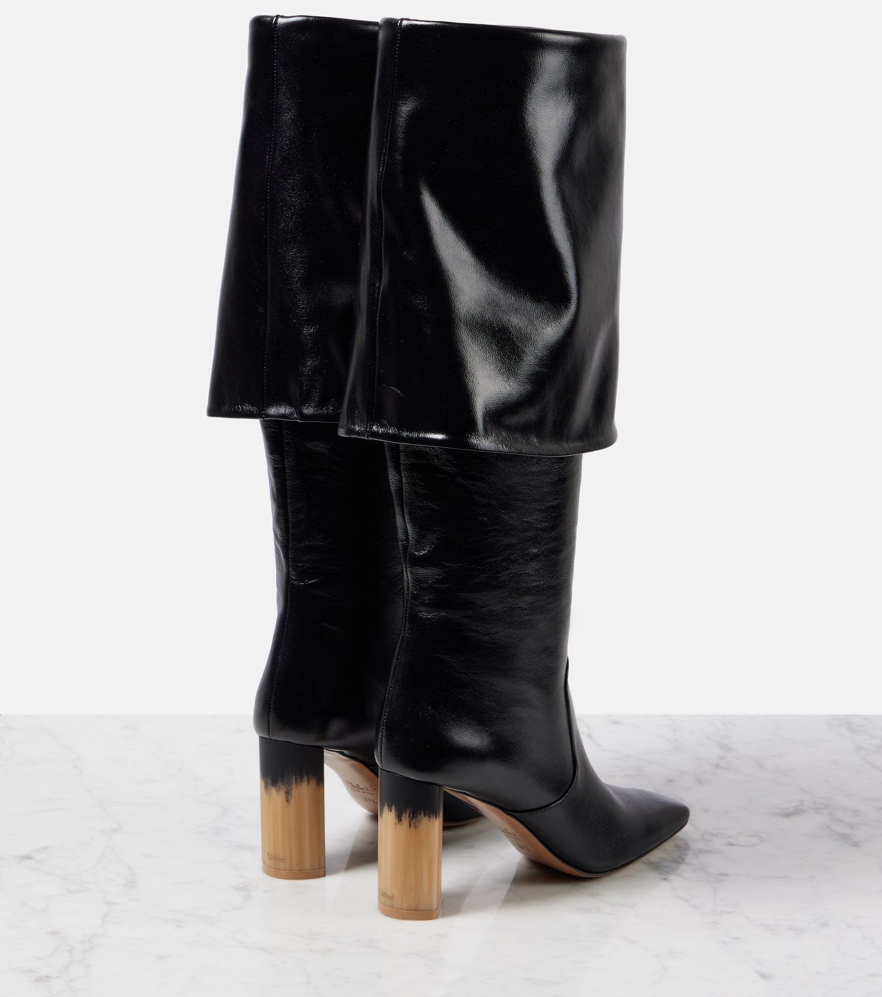 Georgia leather knee-high boots - 2