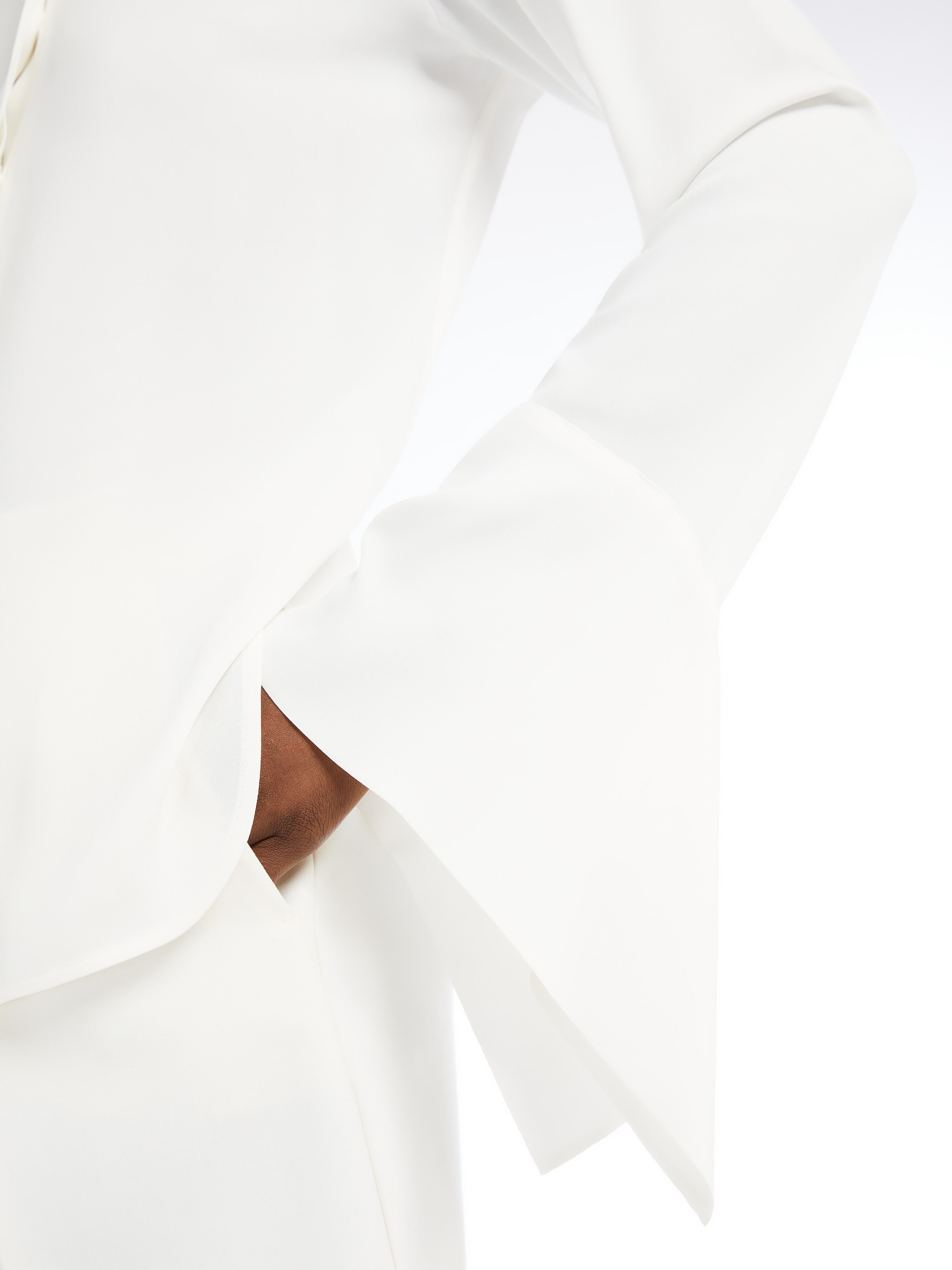 GRECIA Silk charmeuse shirt - 5