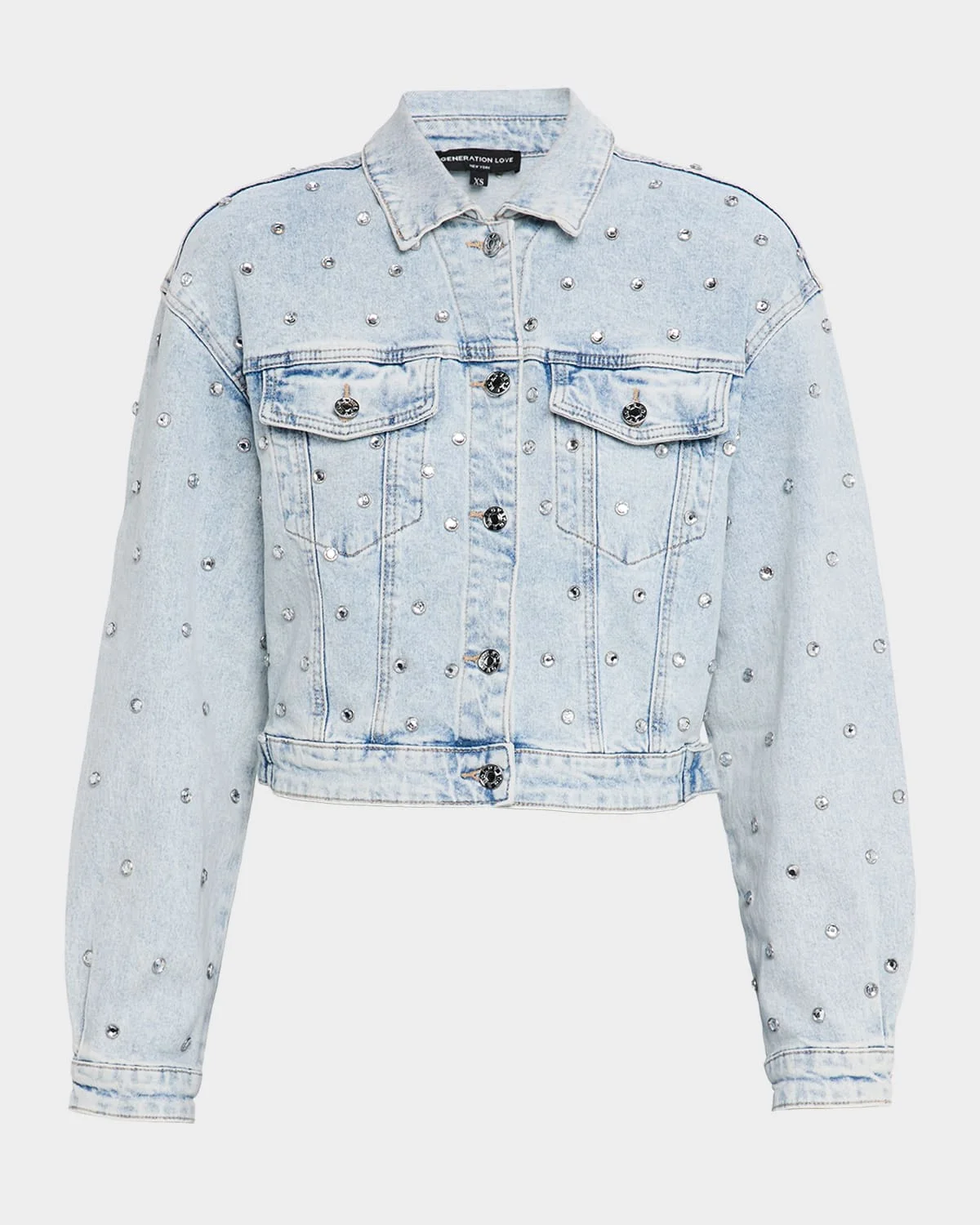Toddie Embellished Denim Jacket - 1