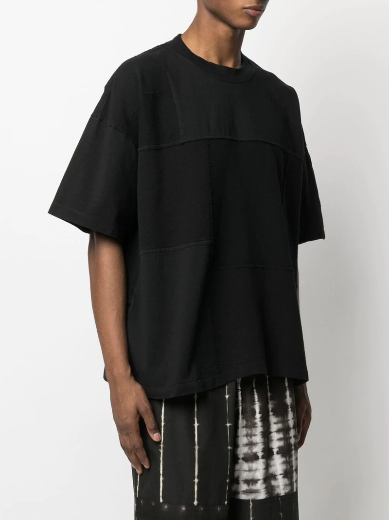 logo-embroidered cotton T-shirt 4
