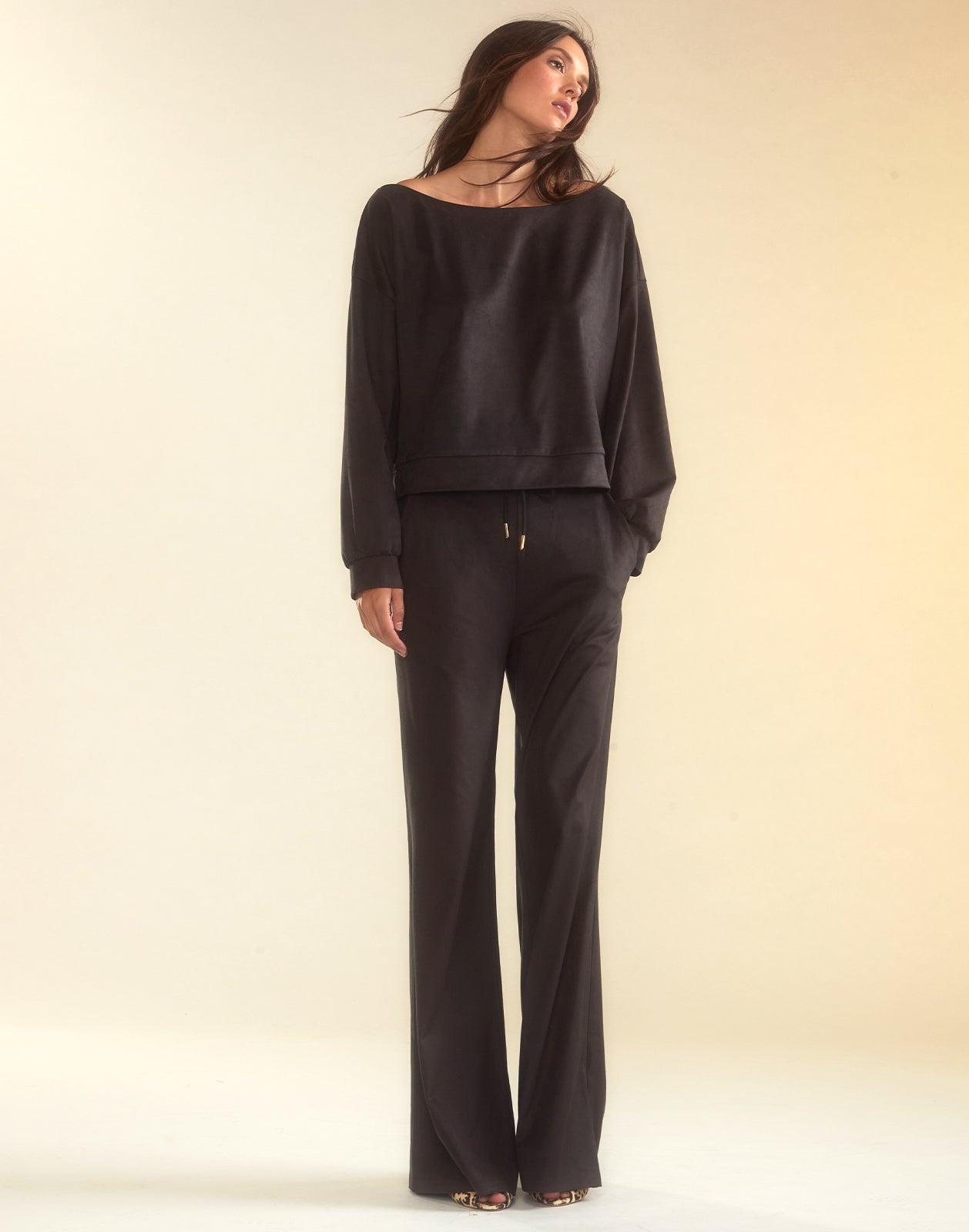 Sleek Ultrasuede Lounge Pant - 5