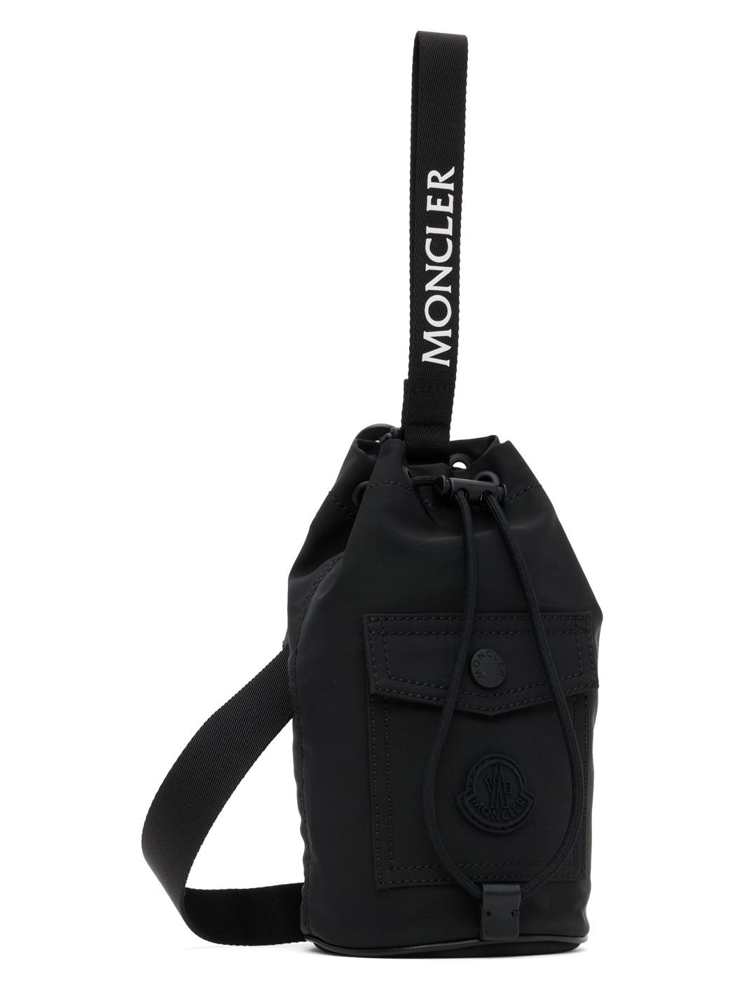 Black Trick Drawstring Pouch - 2