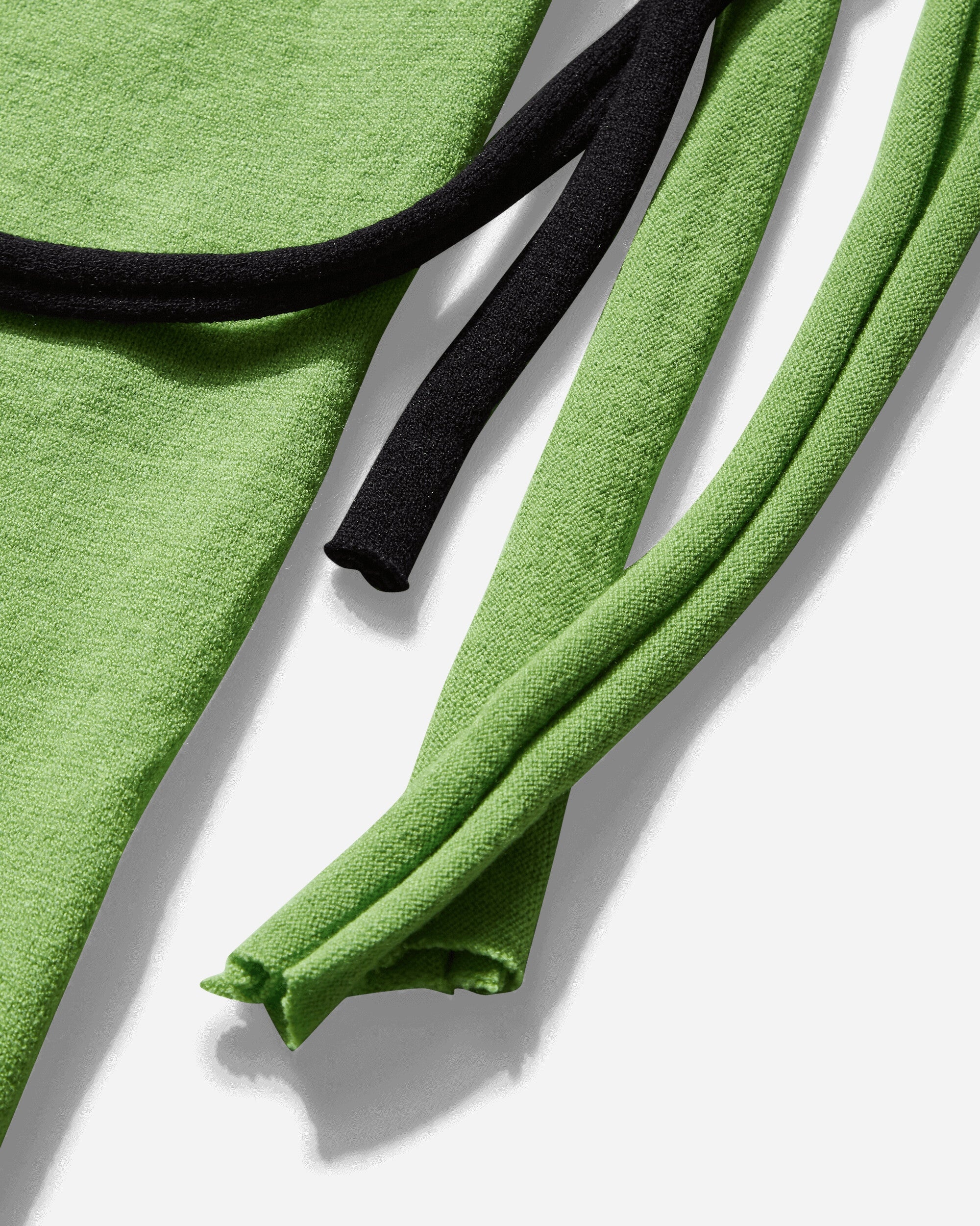 Women's Strap Knit T-Shirt Green - 4