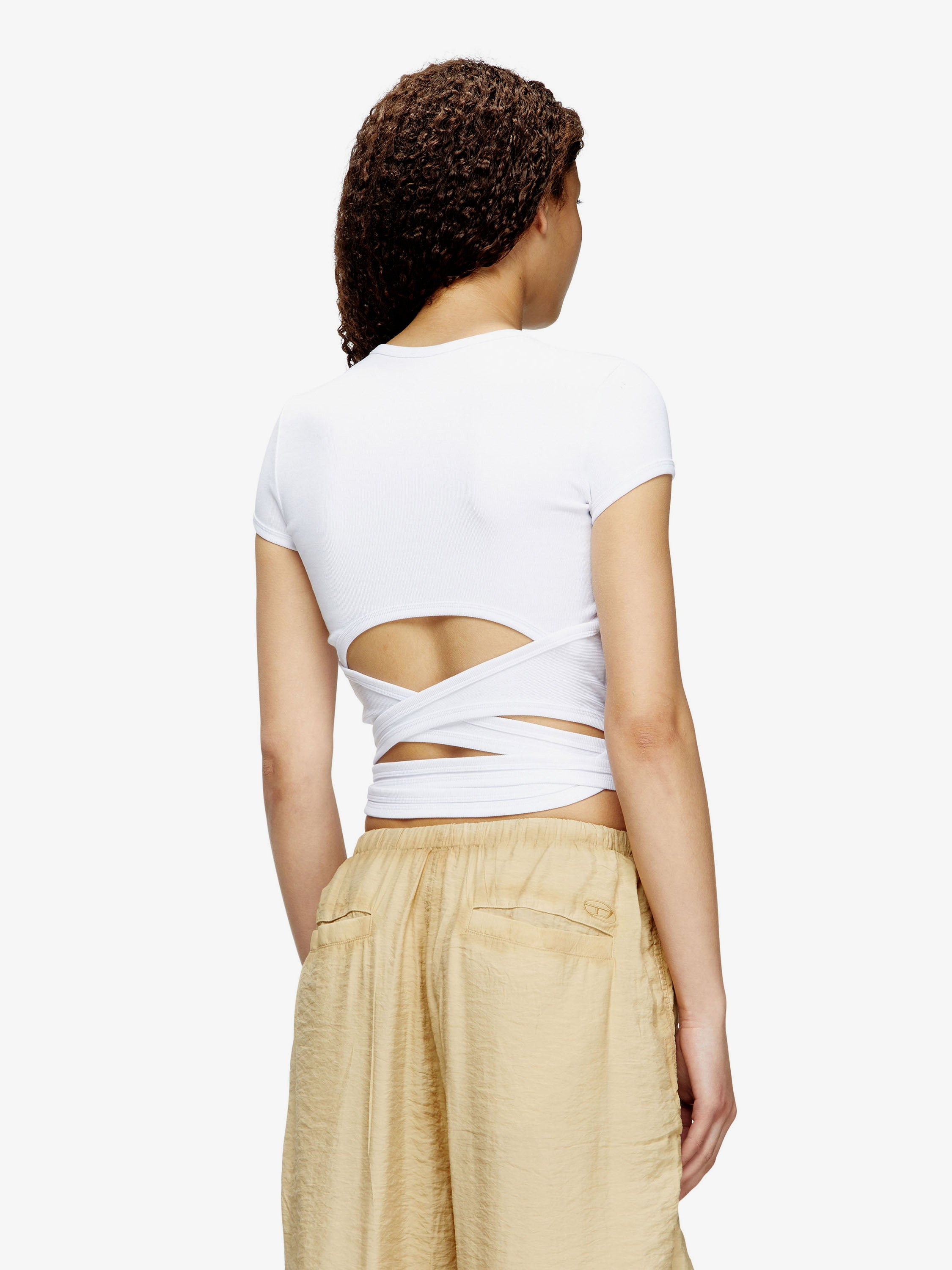 T-Bunny -Tail Stretch Cotton Top - 4