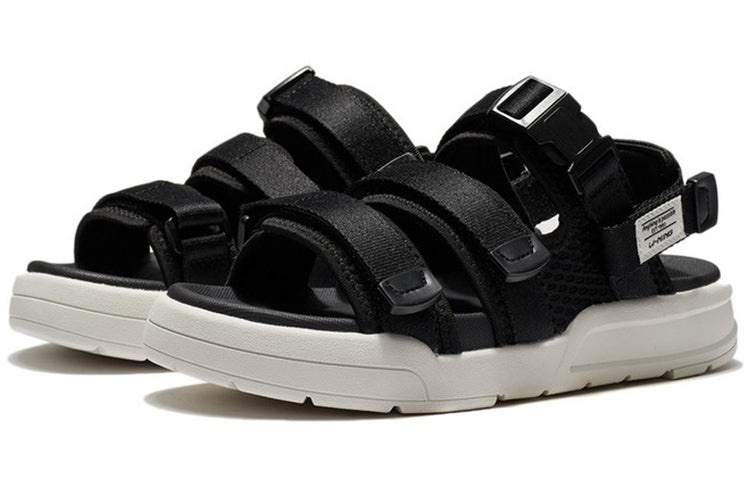 (WMNS) Li-Ning Coca Sandals 'Black Beige' AGUS004-3 - 3