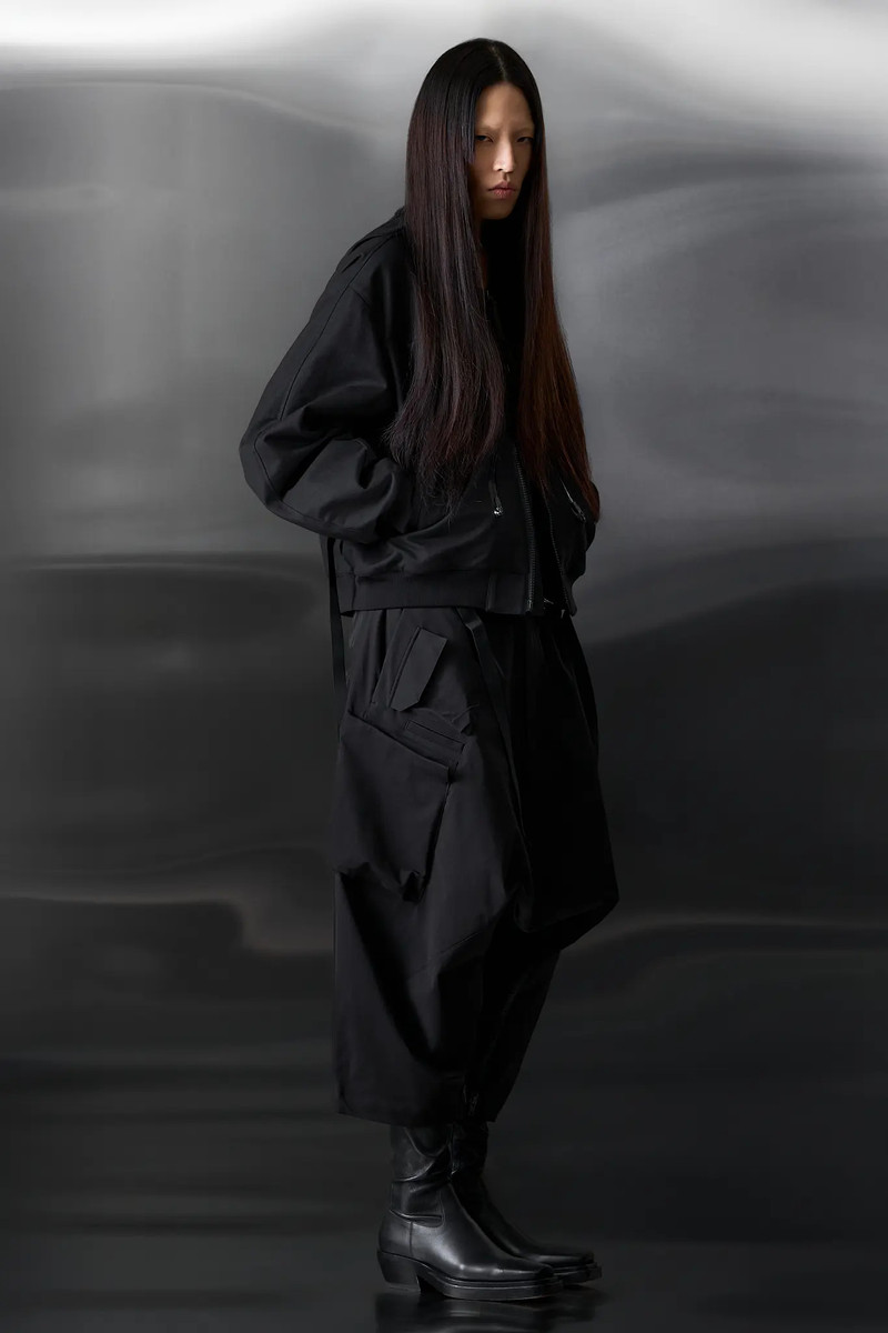 ACRONYM J126-KI Ripsmoleskin Cotton Vehicular Jacket Black outlook