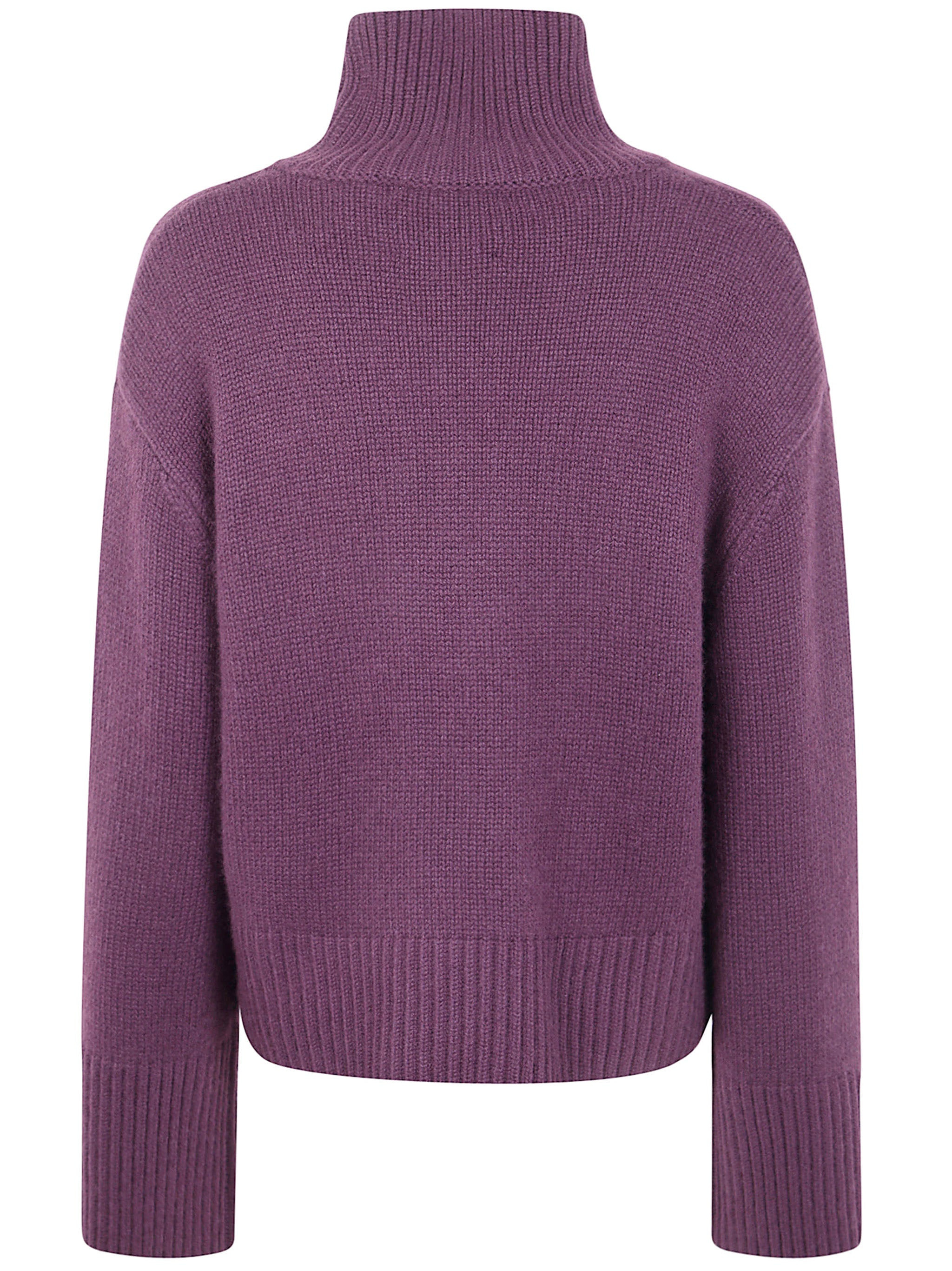Lisa Yang Women "Fleur" Turtleneck Sweater - 2