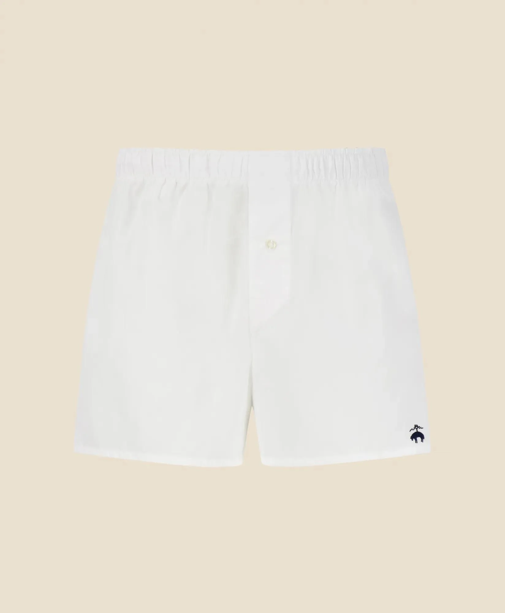 Slim Fit Cotton Broadcloth Boxers - 1