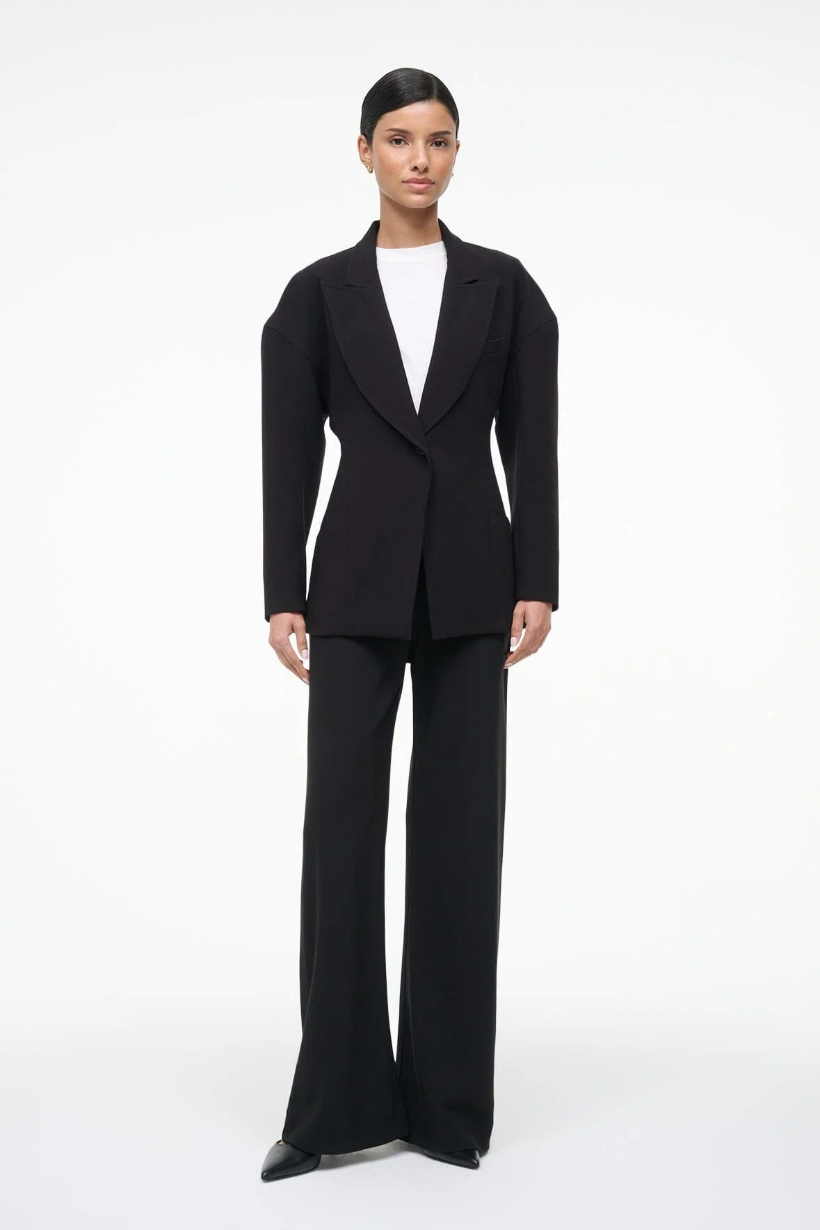 STAUD COLE BLAZER BLACK - 1