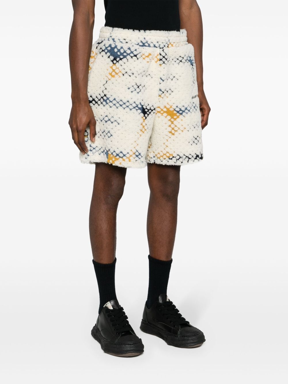 Printed A fleece shorts - 3