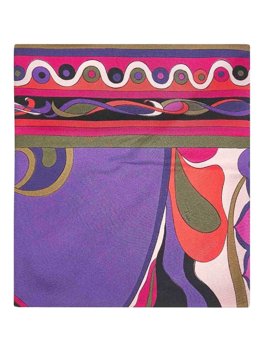 Printed silk foulard - 2
