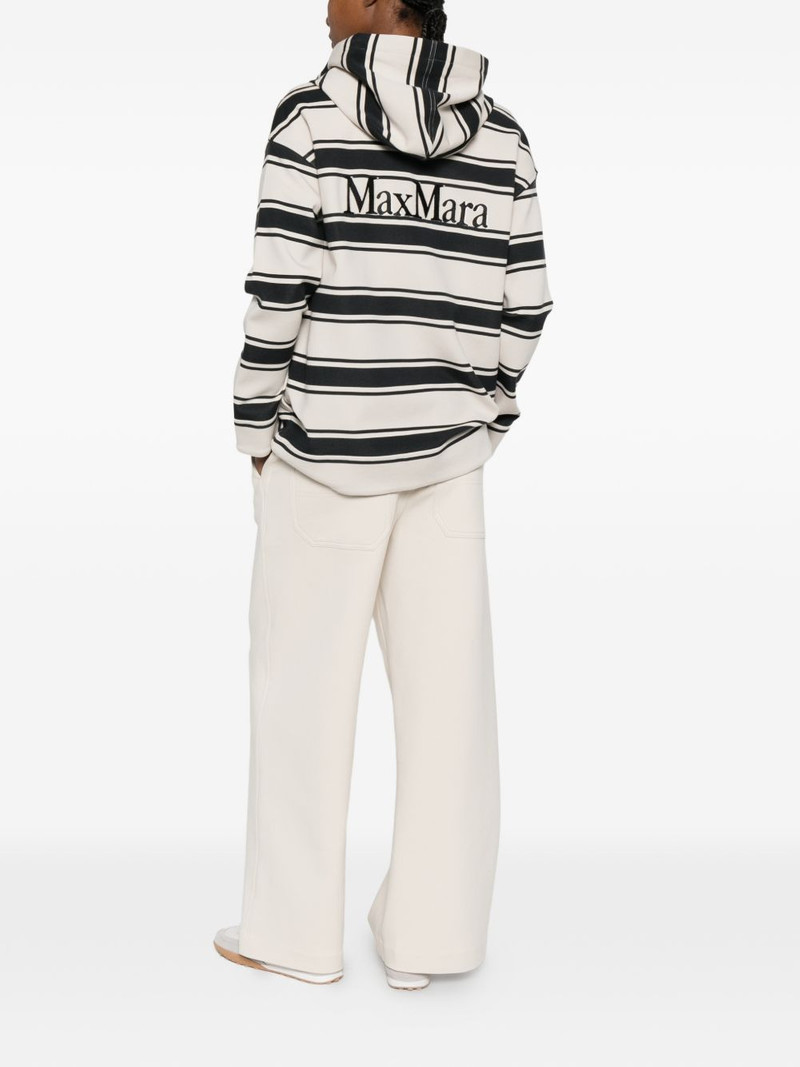 'S Max Mara Dream striped hoodie outlook