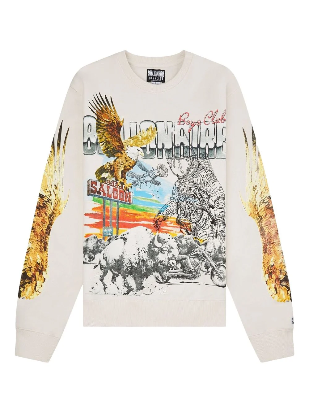 graphic-print sweatshirt - 1
