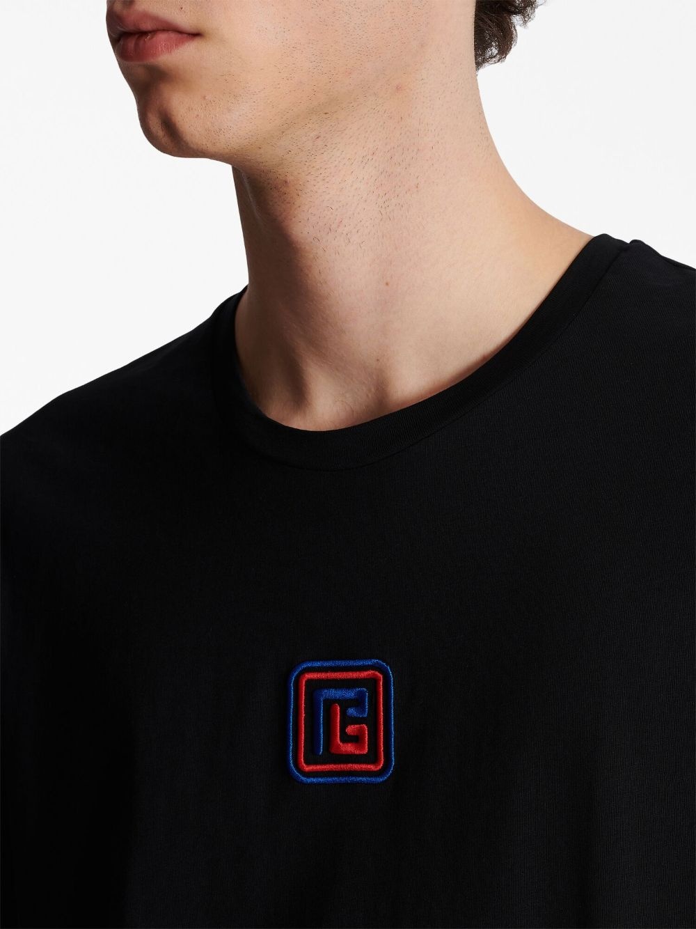 embroidered-logo short-sleeve T-shirt - 7