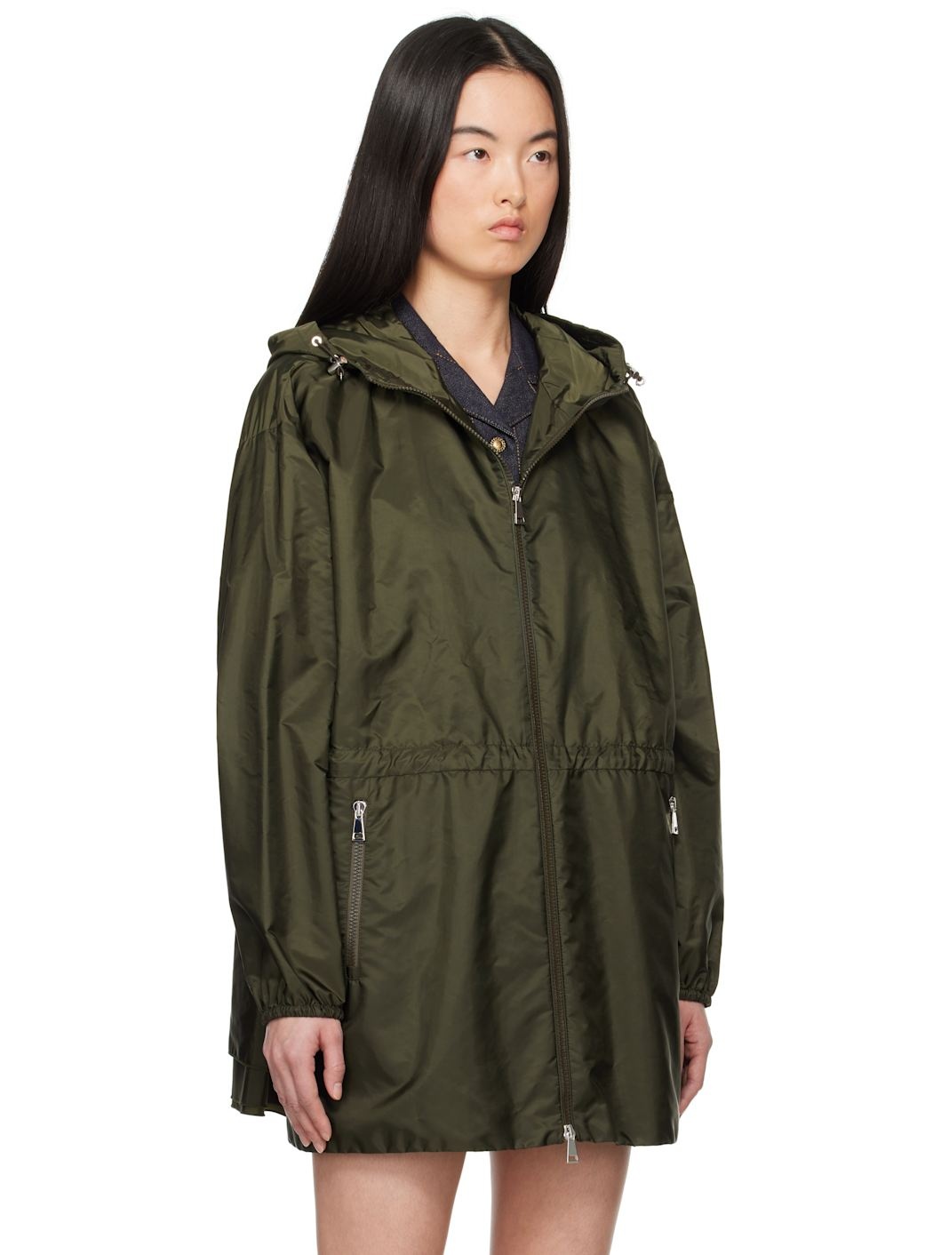 Green Wete Hooded Jacket - 2